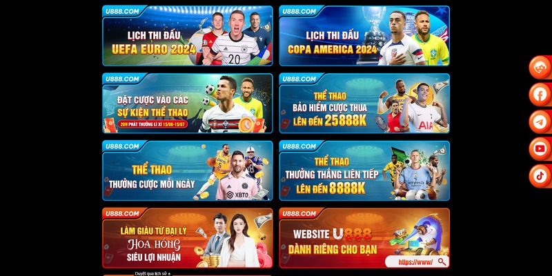 Thể Thao 3 Giao diện cá cược sắc nét